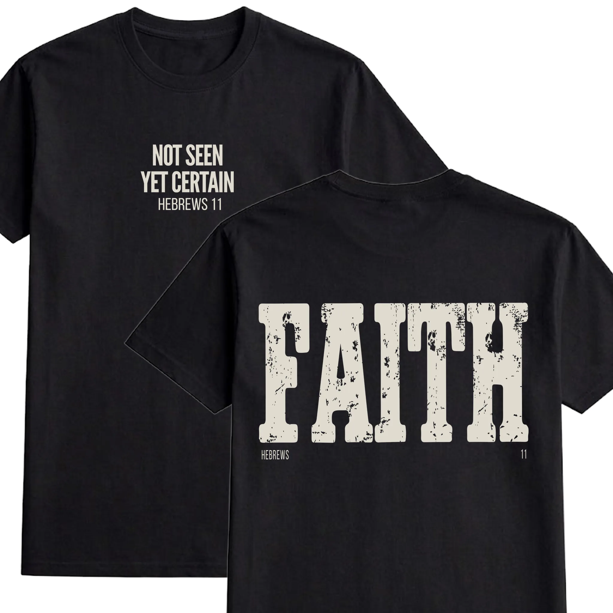 FAITH Classic Tee in Black